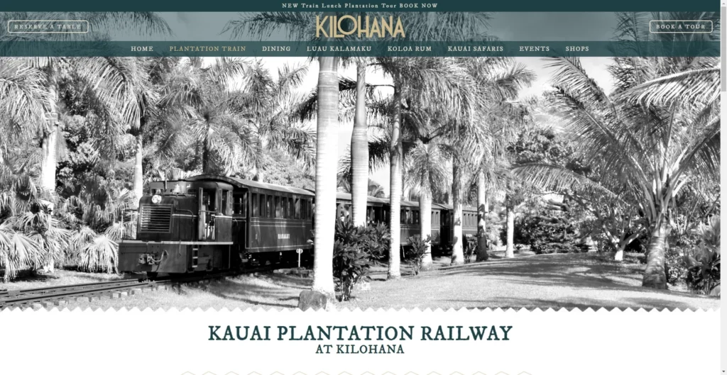 Kauai Plantation Railway in Hawaiʻi