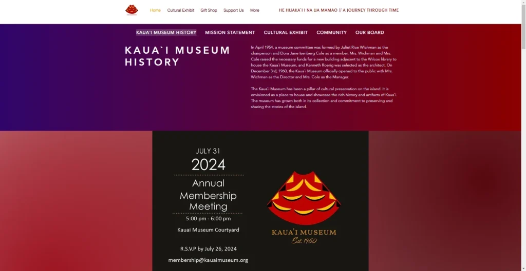 Kauai Museum in Hawaiʻi