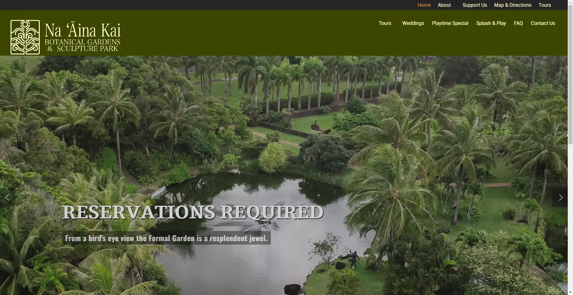 Na’ Aina Kai Botanical Gardens in Hawaiʻi
