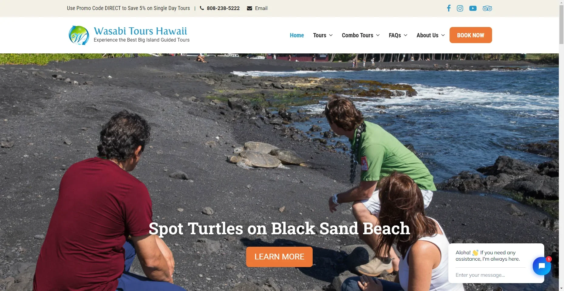 Wasabi Tours Hawaii in Hawaiʻi