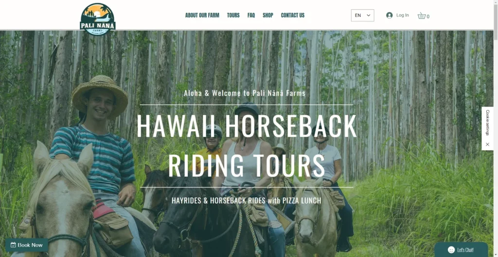 Pali Nana Farms Horse Tour in Hawaiʻi