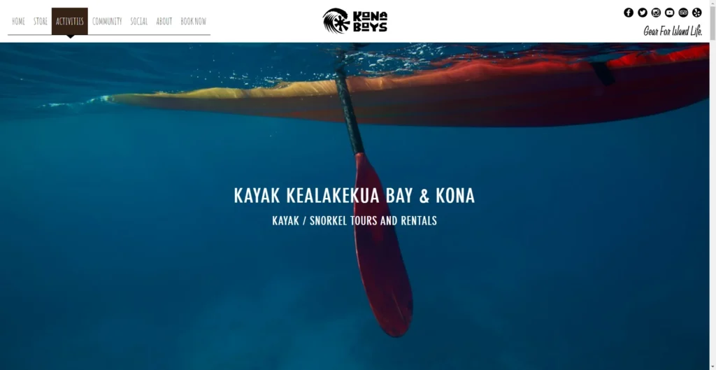 Kona Boys Kayak in Hawaiʻi