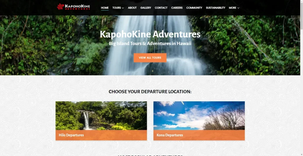 Kapohokine Adventures in Hawaiʻi