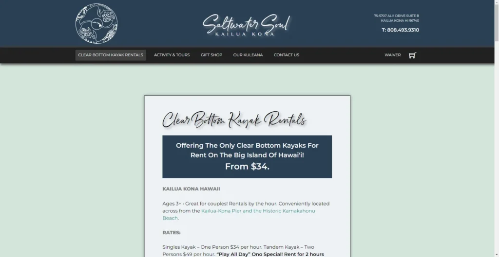 Saltwater Soul in Hawaiʻi