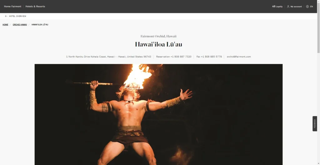 Hawaii Loa Luau in Hawaiʻi