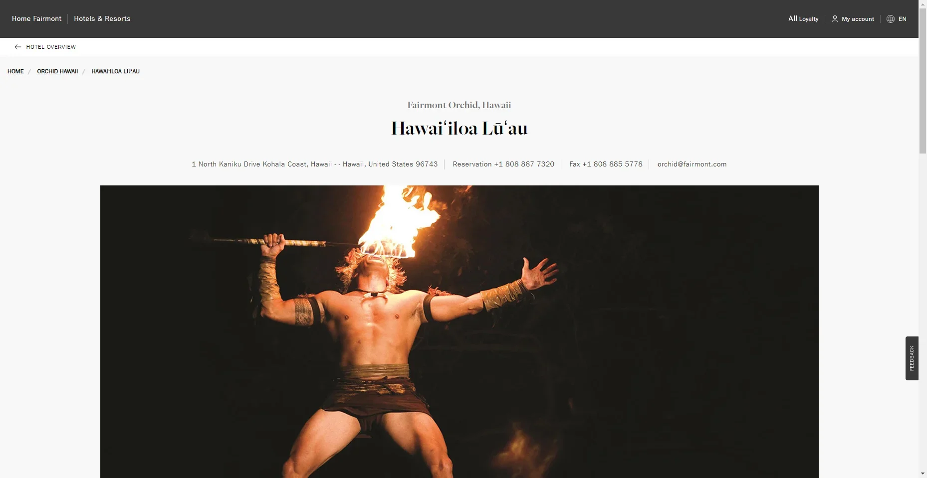 Hawaii Loa Luau in Hawaiʻi