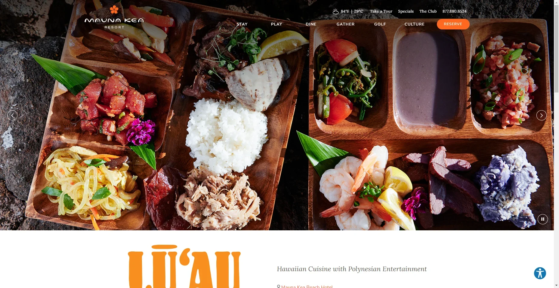 Mauna Kea Luau in Hawaiʻi