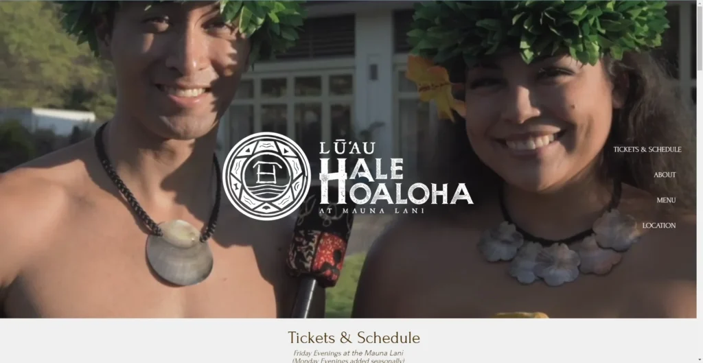 Mauna Lani Luau in Hawaiʻi