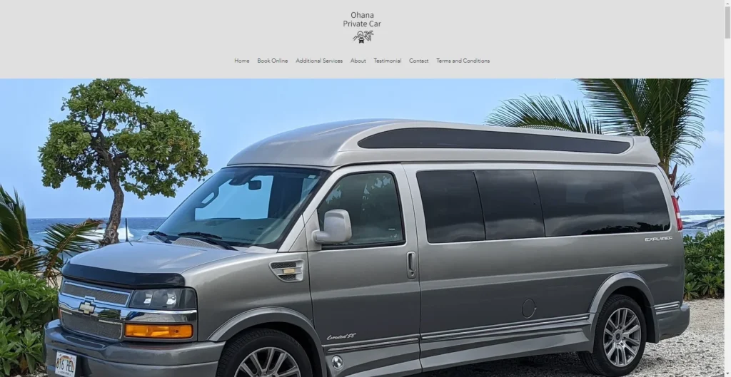 Ohana Private Car to Take You To the Luau in Hawaiʻi