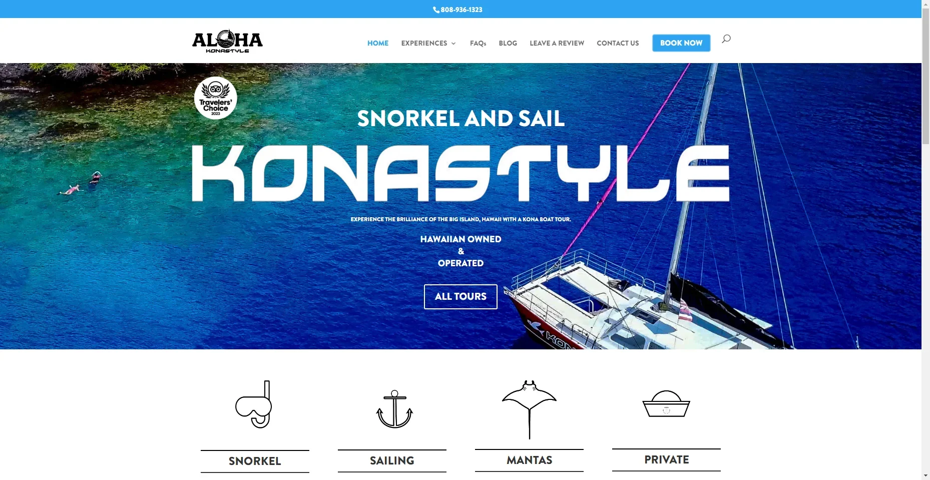 Kona Style Sailing Charters in Hawaiʻi