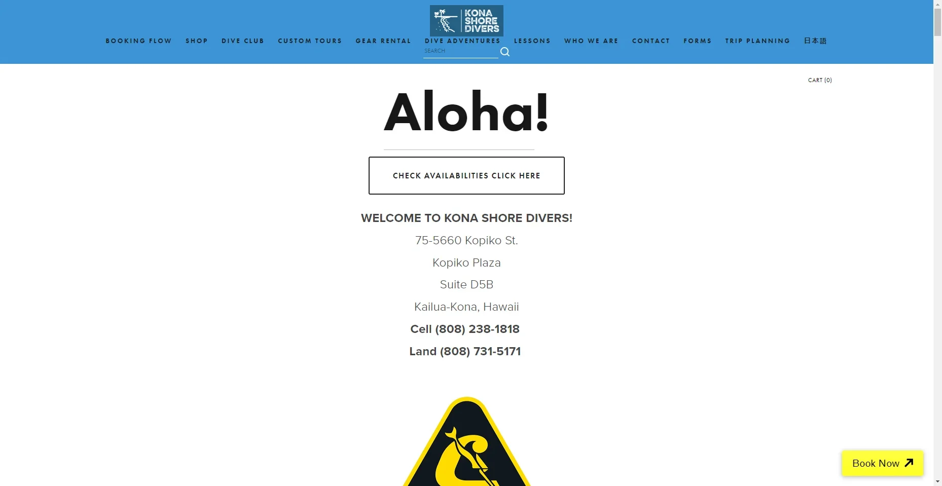 Kona Shore Divers in Hawaiʻi