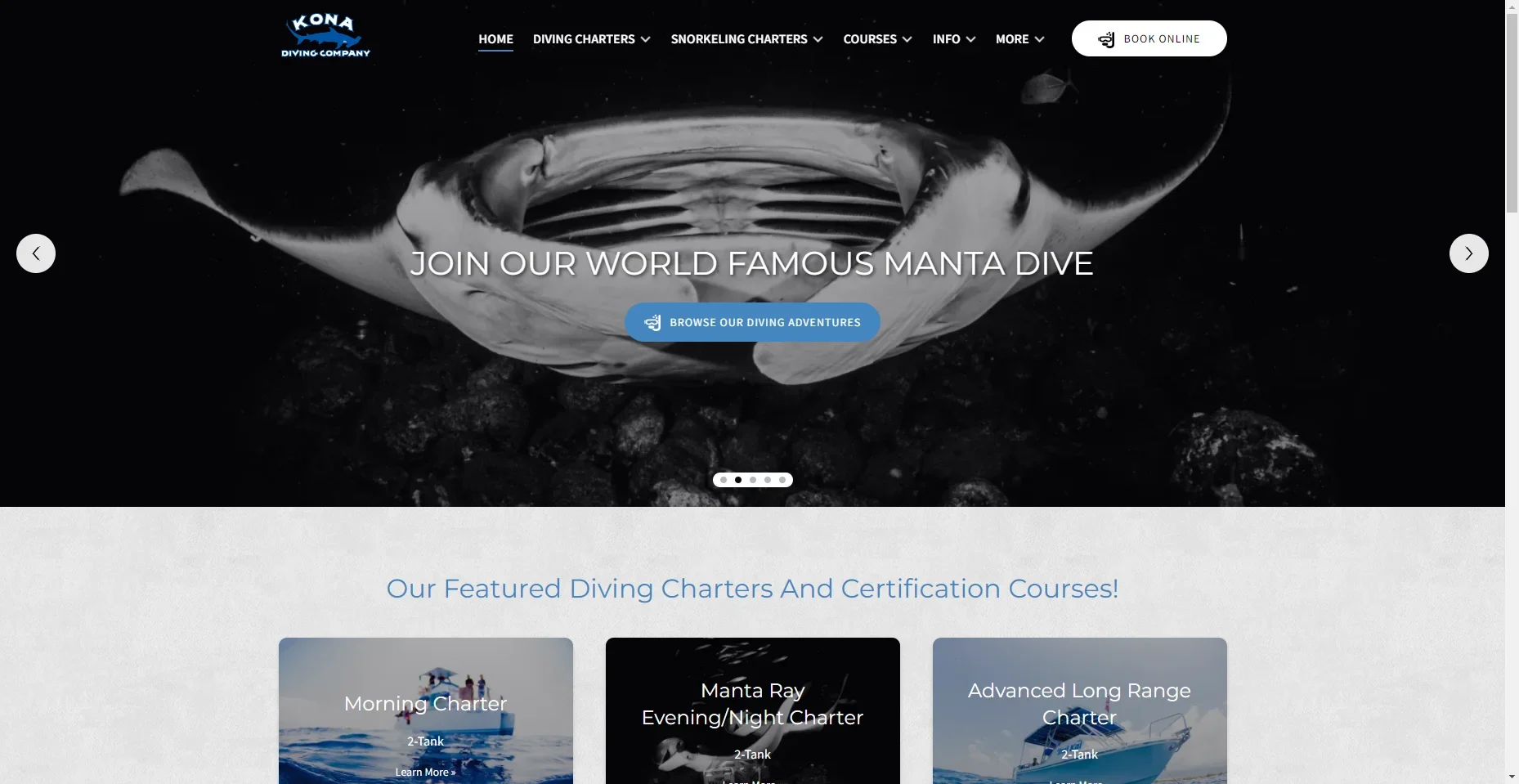 Kona Diving Company in Hawaiʻi