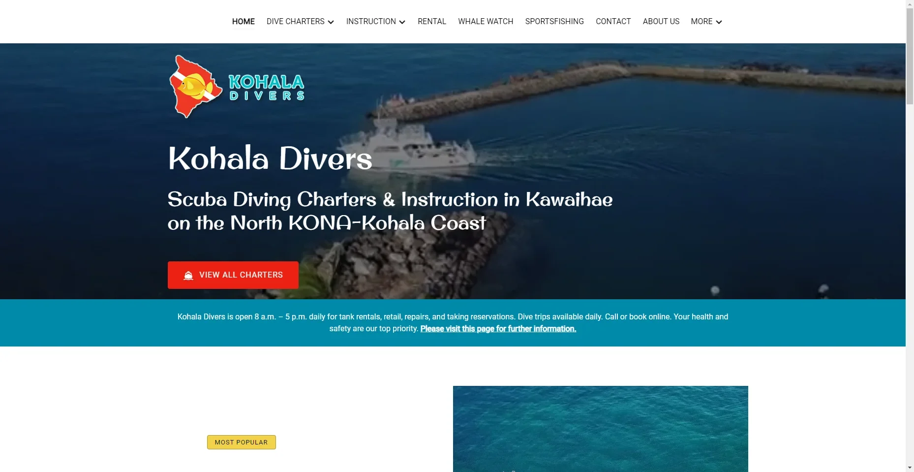 Kohala Divers in Hawaiʻi