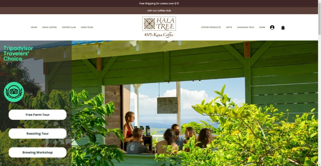 The Hala Tree Coffee in Hawaiʻi