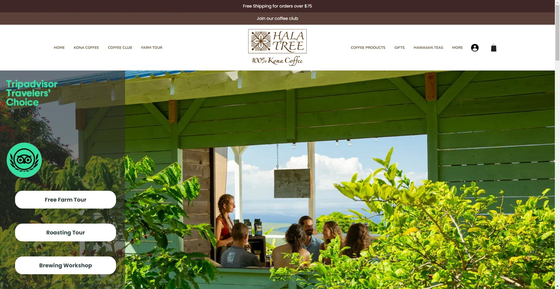 The Hala Tree Coffee in Hawaiʻi