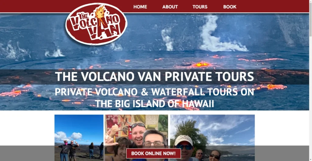 Volcano Van in Hawaiʻi