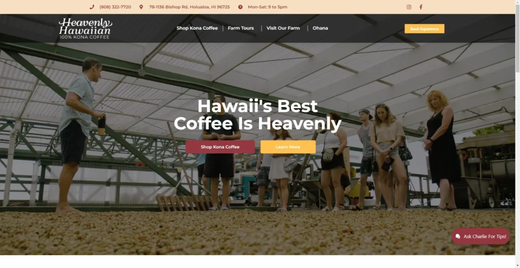 Hawaii’s Heavenly Coffee Farm in Hawaiʻi