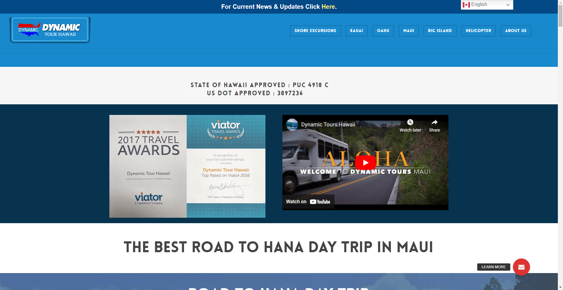 Dynamic Tours in Hawaiʻi