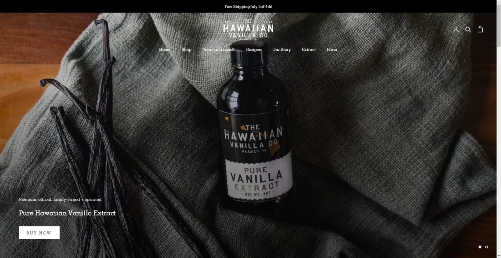 Hawaii Vanilla Company in Hawaiʻi