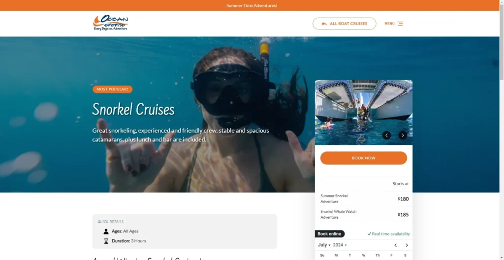 Ocean Sports Cruises in Hawaiʻi