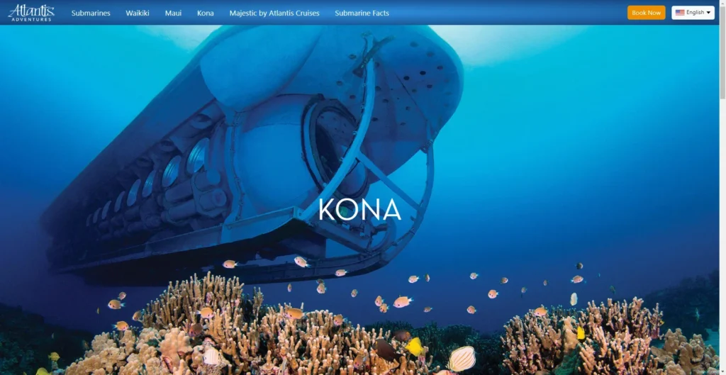 Atlantis Submarine Tour off Kona in Hawaiʻi