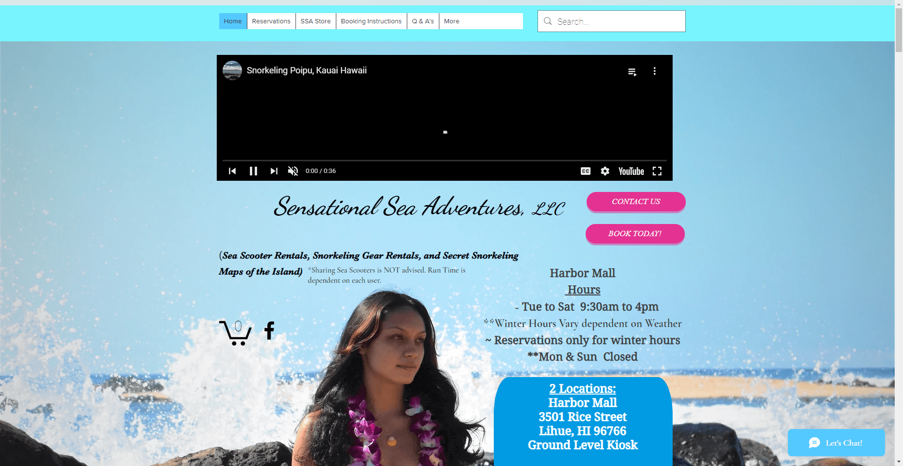 Sensational Sea Scooter Rentals in Hawaiʻi