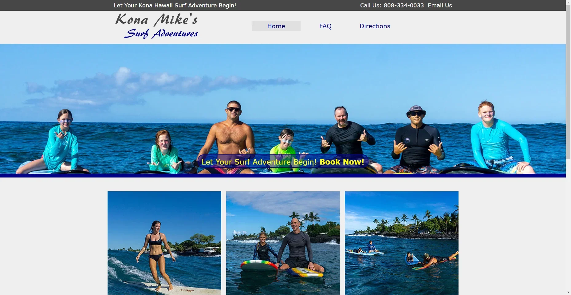 Kona Mike’s Surfing Lessons in Hawaiʻi