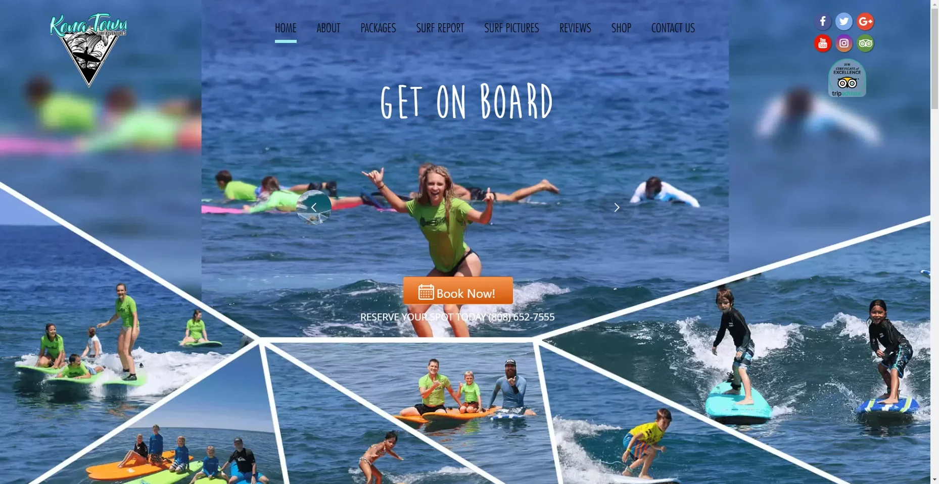 Kona Town Surf Adventures in Hawaiʻi