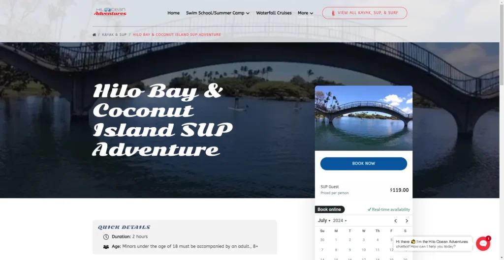 Hilo Ocean Adventures – Stand Up Paddle Lessons in Hawaiʻi