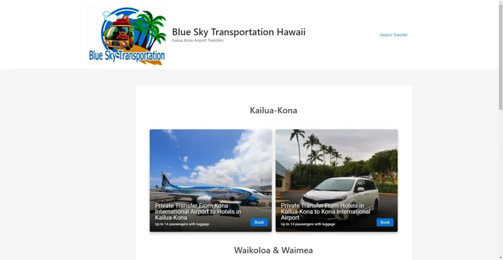 Blue Sky Transportation Hawaii in Hawaiʻi