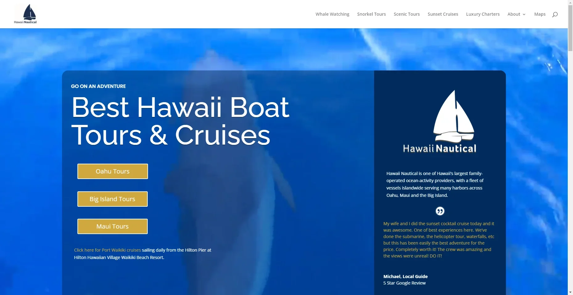 Hawaii Nautical – Kona Whale Watch in Hawaiʻi