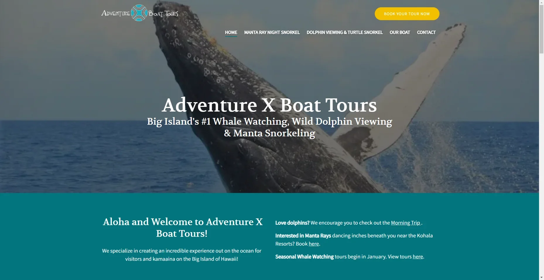 Adventure X Boat Tours in Hawaiʻi