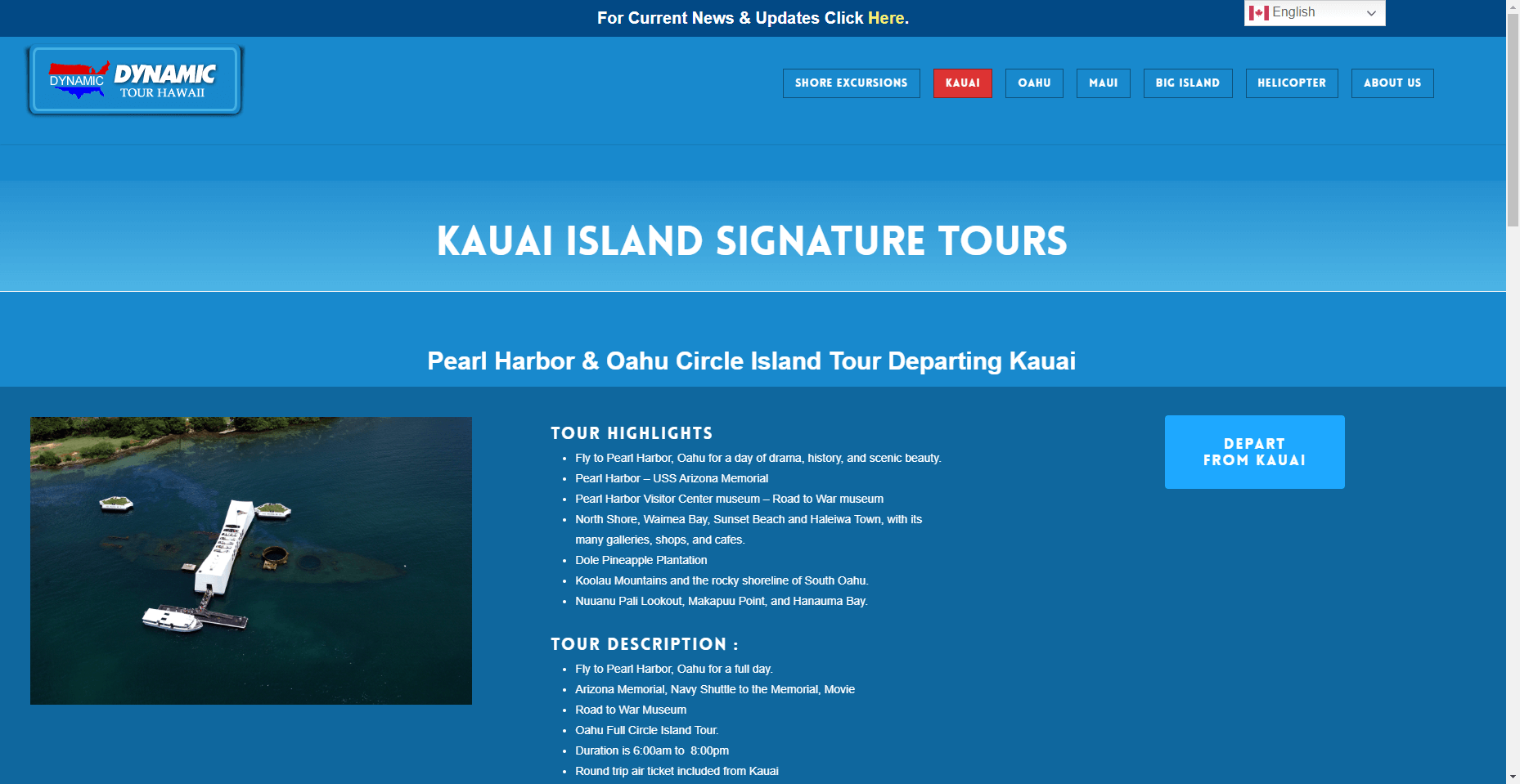 Dynamic Tour Hawaii in Hawaiʻi