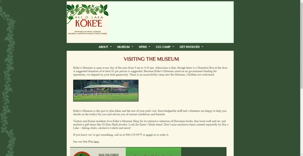 Kokee Museum in Hawaiʻi