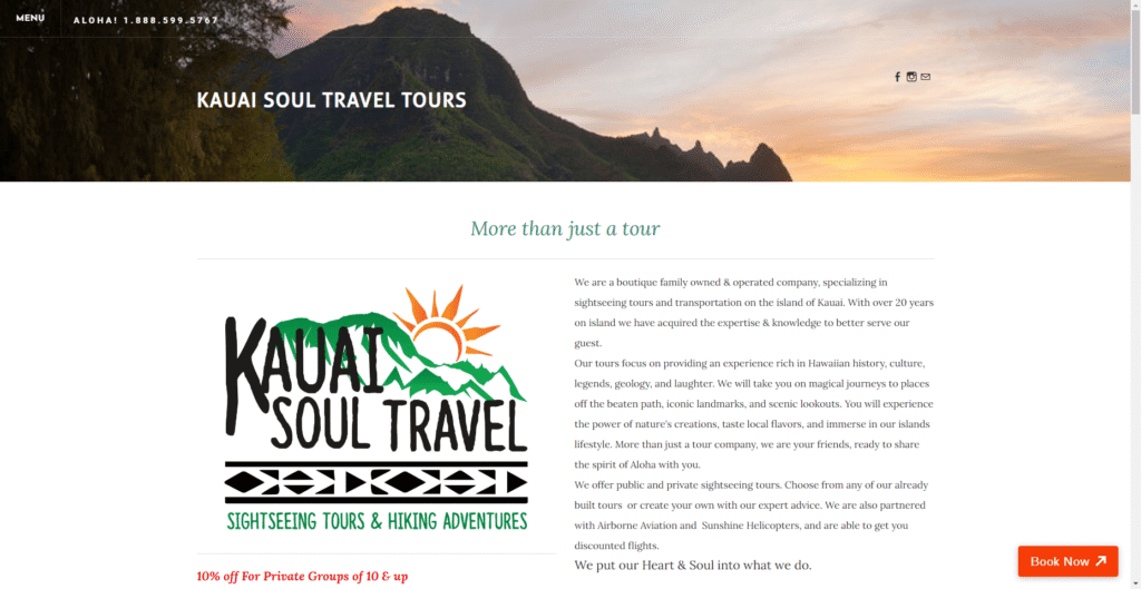 Kauai Soul Travel Tours in Hawaiʻi