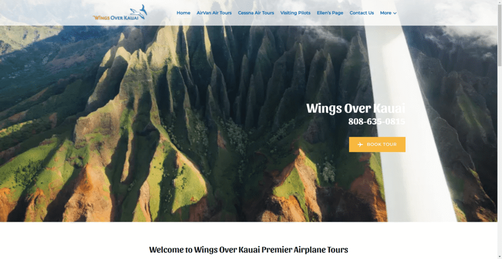 Wings Over Kauai in Hawaiʻi