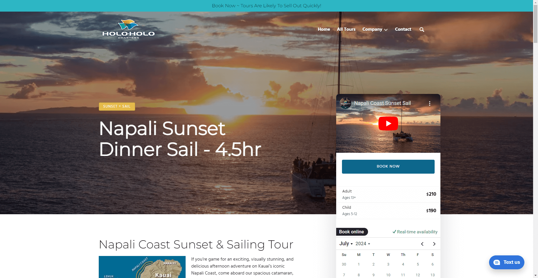 Holo Holo Sunset Cruise in Hawaiʻi