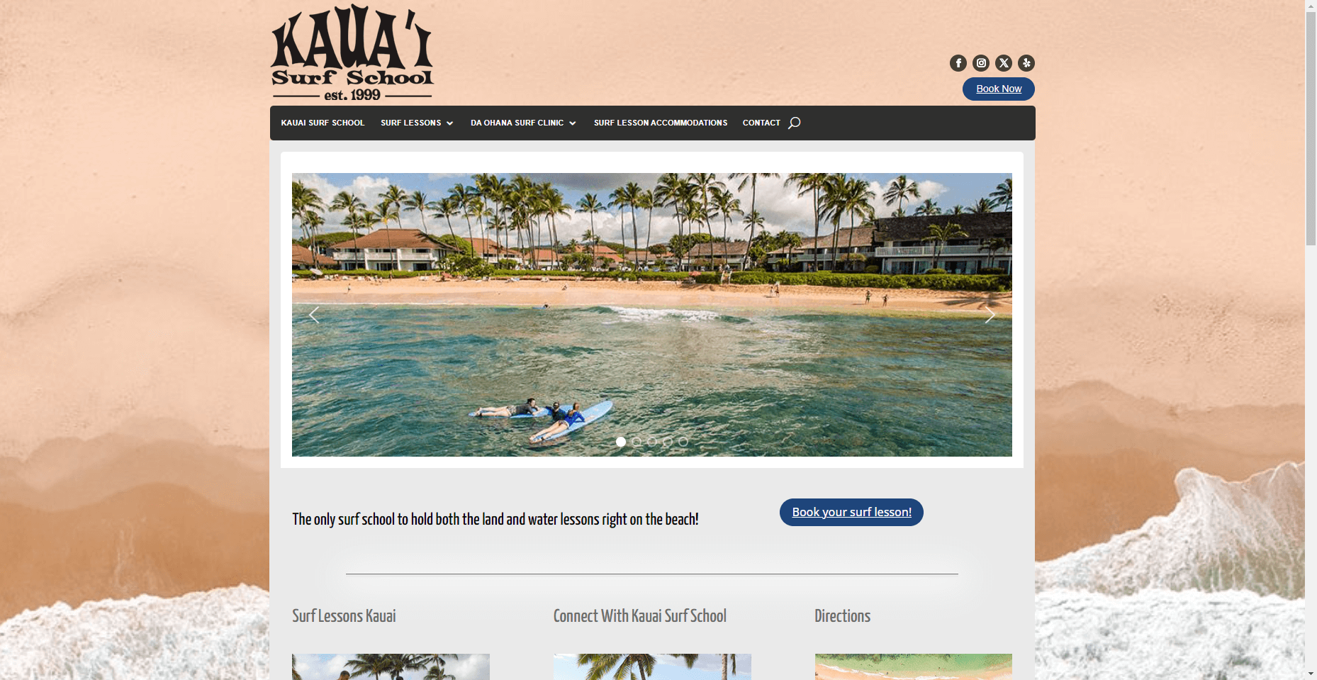 Kauai Surf School in Hawaiʻi