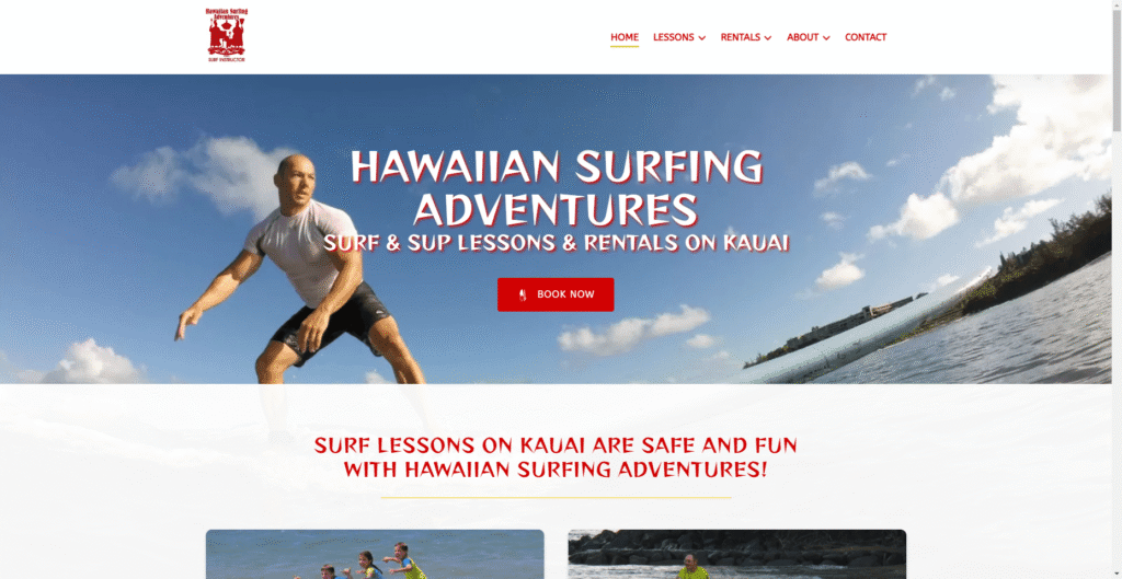 Hawaiian Surfing Adventures in Hawaiʻi