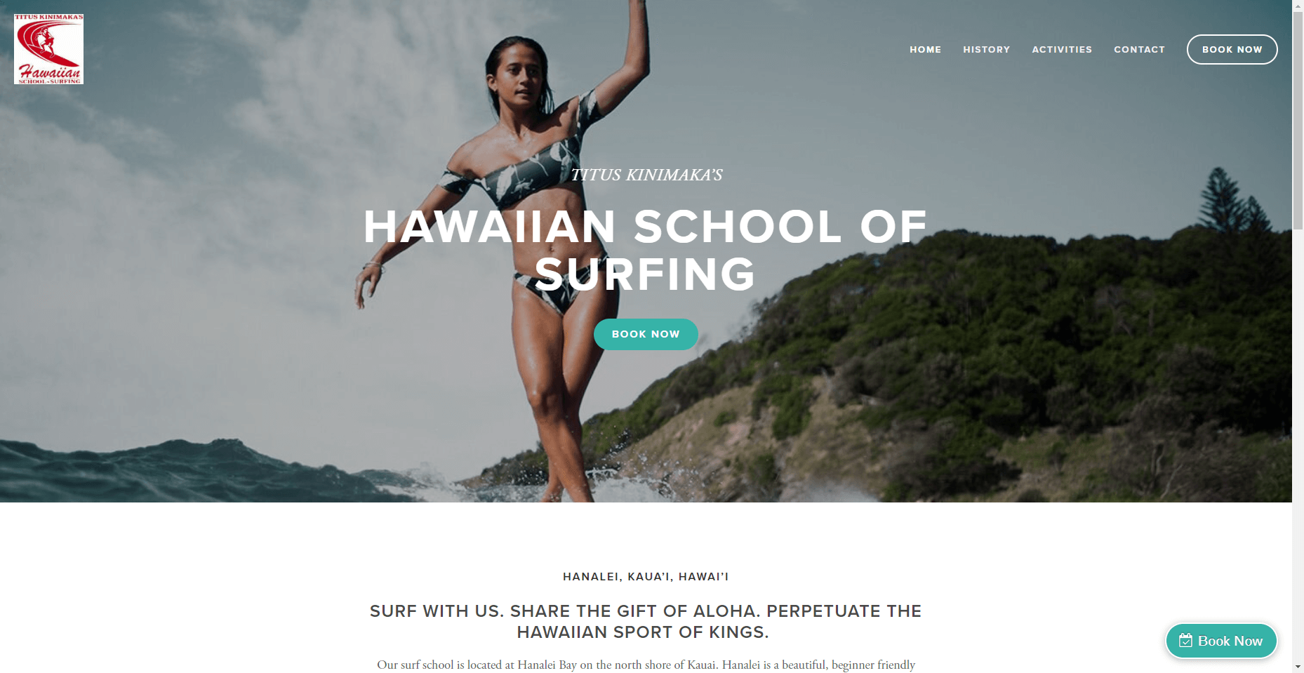 Titus Kinimaka’s Hawaiian School Of Surfing in Hawaiʻi