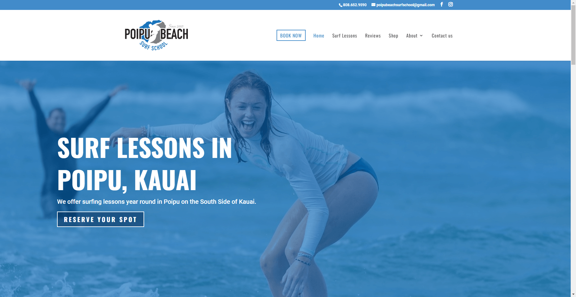 Poipu Beach Surf School in Hawaiʻi