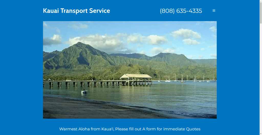 Kauai Transport Service in Hawaiʻi