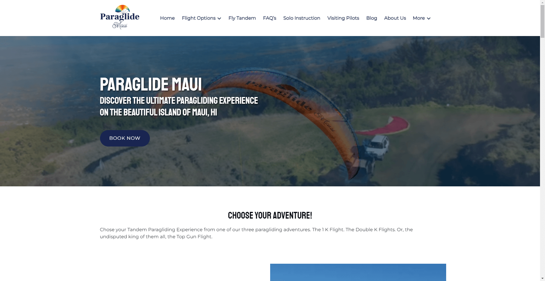 Paraglide Maui in Hawaiʻi