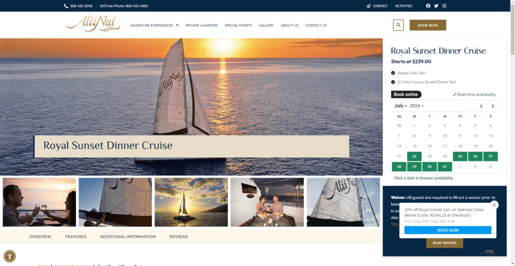 Alii Nui Charters in Hawaiʻi