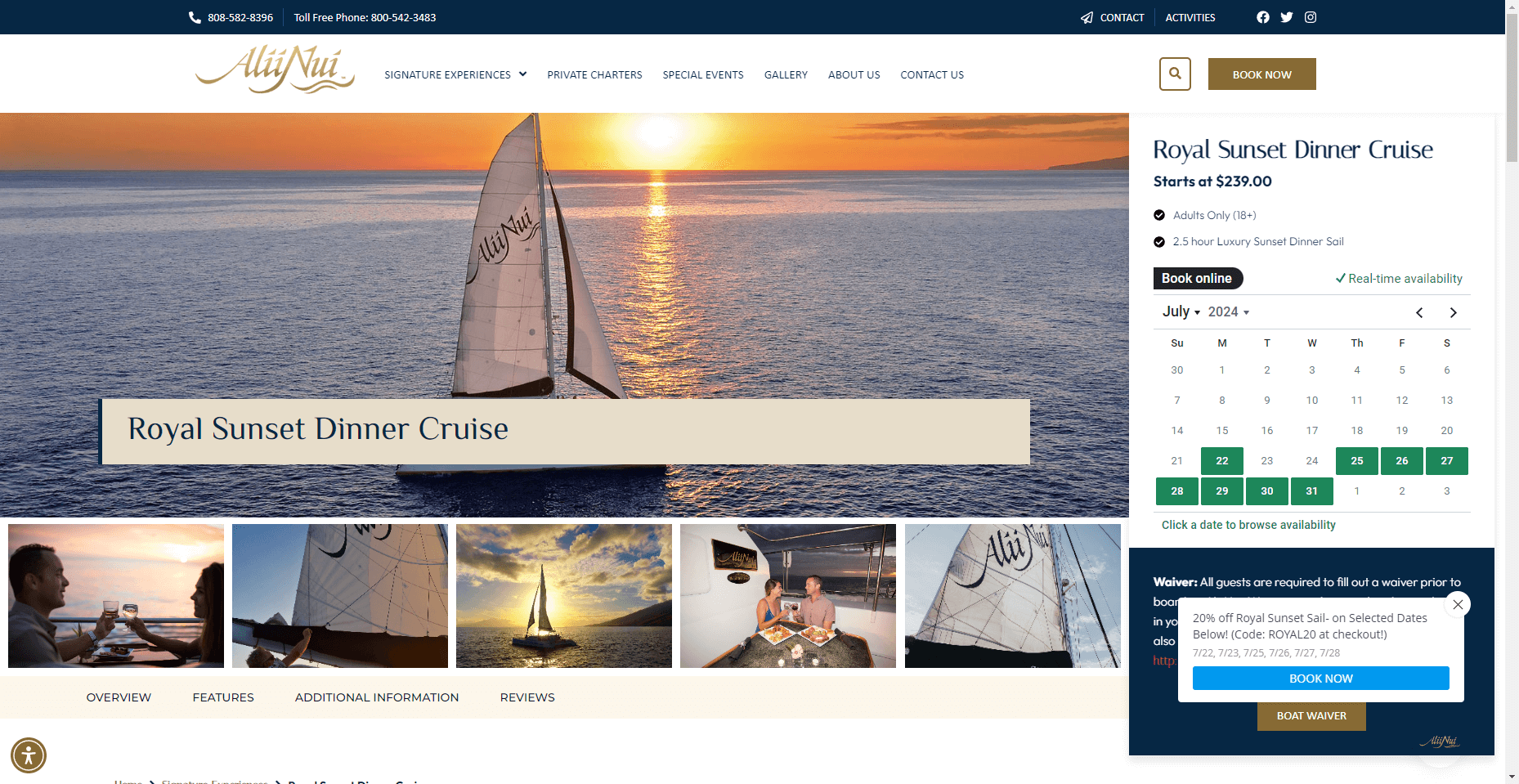 Alii Nui Charters in Hawaiʻi