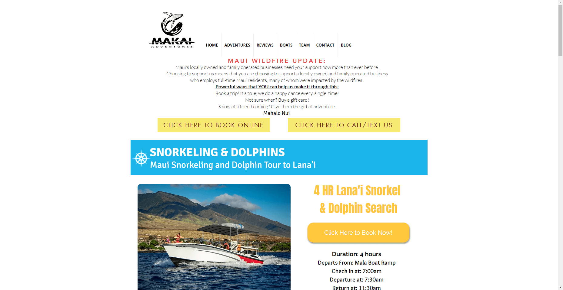 Makai Adventures Dolphin Tour in Hawaiʻi