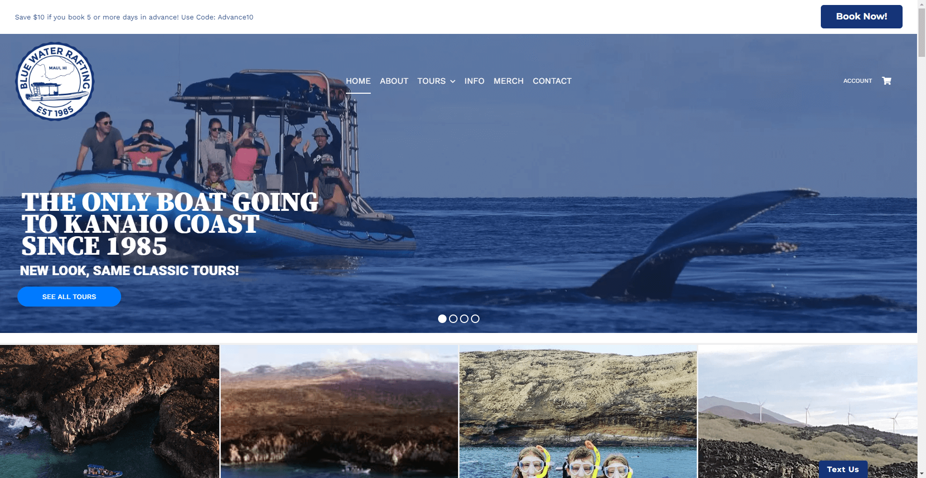 Blue Water Rafting in Hawaiʻi