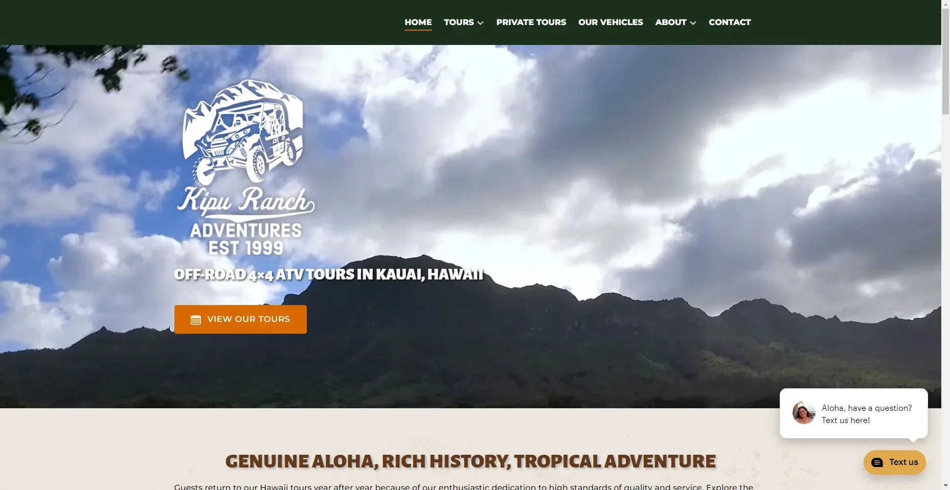 Kipu Ranch Adventures in Hawaiʻi
