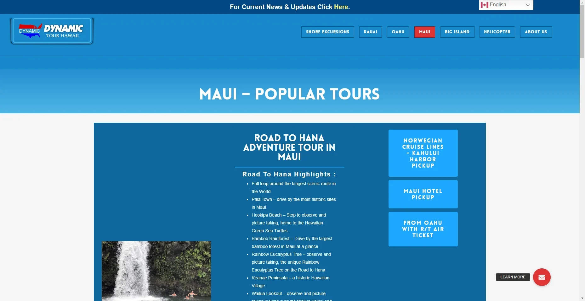 Dynamic Tours in Hawaiʻi