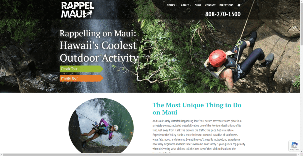 Canyoning Maui in Hawaiʻi
